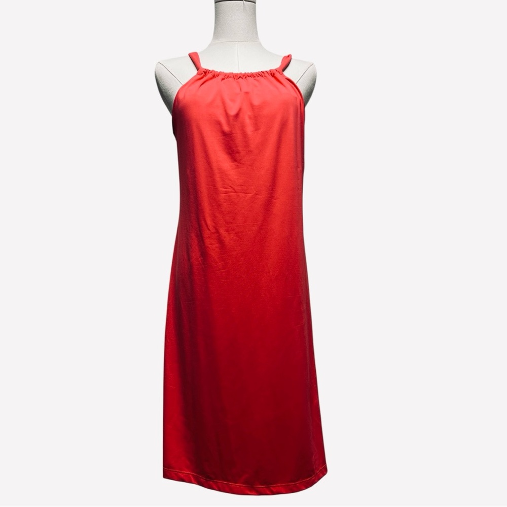 Athleta Kokomo Coral Summer Dress, Relaxed Fit women's Size Small